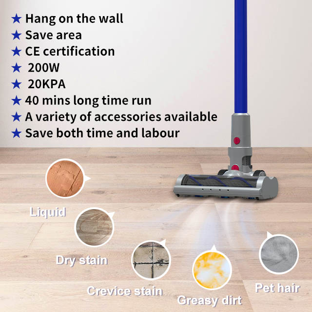 Silent BLDC Powerful Oem Vacuum Cleaner Distributor from China